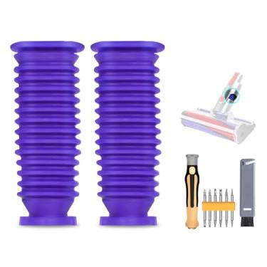 Imagem de Kit de mangueira de duto inferior a vácuo compatível com Dyson V6, V7, V8, V10, V11, V15, cabeça de limpador de rolo macio, peças de reposição de acessórios a vácuo para limpeza doméstica, 1 conjunto