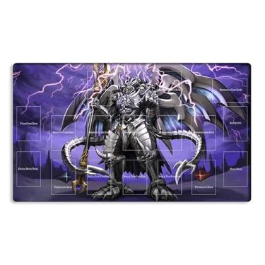 Imagem de New Mlikemat Playmat Reign-Beaux Overlord of Dark World TCG CCG OCG Trading Card Game Mat with Zones + Free Bag (ZD039-385-A)