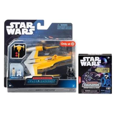 Imagem de STAR WARS Micro Galaxy Squadron Combo Pack Bundle with 1 Series Blind Box (Anakin's Nab...