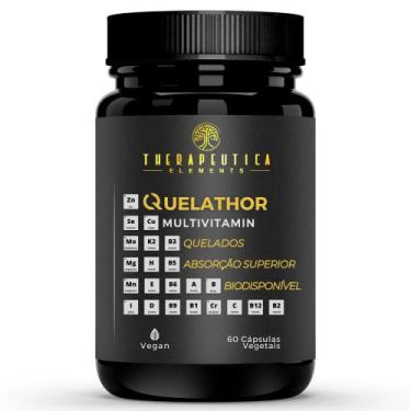Imagem de Quelathor Polivitamínico Ativo Vegan 60 Cáps Therapeutica - THERAPEUTI