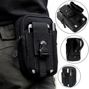 Imagem de Bolsa Porta Objeto Celular Carteira Pochete Cinto Multiuso - Things Ne