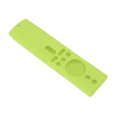 Imagem de Capa de Controle Remoto de Silicone Leve à Prova de Choque para Mi Box S 4K, Mi TV Stick Com Capa de Silicone, Capa Protetora Antiderrapante (Verde Luminoso)