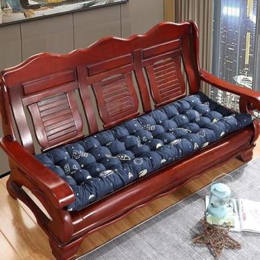 Imagem de Almofada premium para espreguiçadeira, espuma resistente às intempéries e de alta resiliência para poltrona reclinável de pátio, espreguiçadeira ao ar livre, secagem rápida(Type B,53 * 160cm)