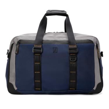 Imagem de Travelpro Bolsa esportiva de viagem de expansão dupla Altitude, 40-48L, fim de semana, durante a noite, resistente à água, homens e mulheres, azul marinho estelar/cinza, Azul marinho estelar/cinza,