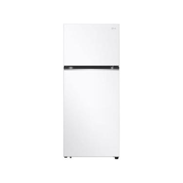 Imagem de Geladeira/Refrigerador LG Frost Free Inox Duplex Branca 375L GN-B372PQ