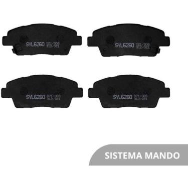 Imagem de Pastilha de Freio Dianteiro Hyundai Hb20 X 2016 a 2016 SYL