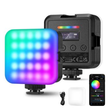 Imagem de Luz de vídeo RGB Neewer RGB62 com controle de APP CRI97+ 2500K-8500K