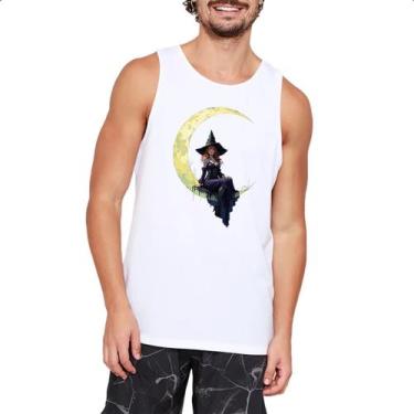 Imagem de Camiseta Regata Bruxa sentada na lua minguante - Alearts, M