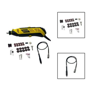 Imagem de Kit Retífica Elétrica 220V Profissional Com 43 Peças - Bomvink