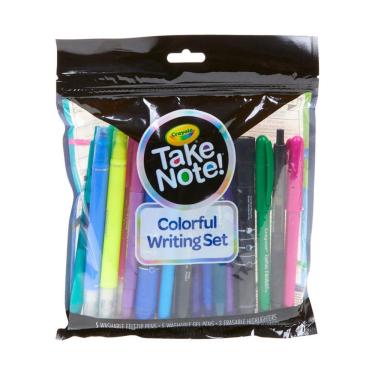 Imagem de Conjunto Crayola Take Note Canetinhas Variadas 21 Itens