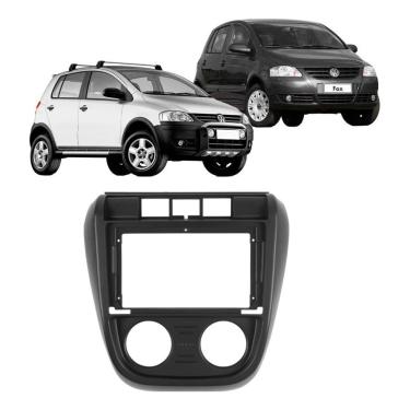 Imagem de Moldura para central multimidia MP5 9 pol 2 din crossfox G1 2003 A 2009 89/A24