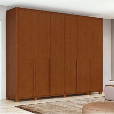 Imagem de Guarda Roupa Casal Ambiente Imperatore 3 Portas Frassino com Pés – Lopas