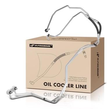 Imagem de A-Premium Substituição da linha de refrigerador de óleo para Chevrolet Colorado GMC Canyon 2017-2022, entrada e saída