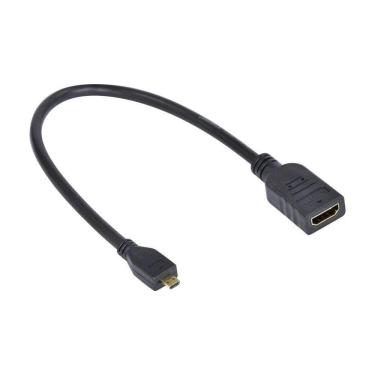 Imagem de Cabo Adaptador Micro Hdmi X Hdmi Femea Amchf-30