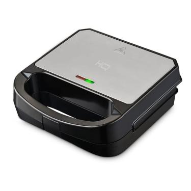 Imagem de Sanduicheira e Grill HQ 750W Antiaderente Inox HQ-SG001