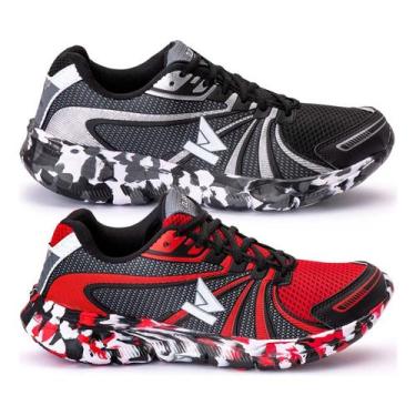 Imagem de Kit 2 Pares Masculino Academia Exercício Funcional Macio Confortável -