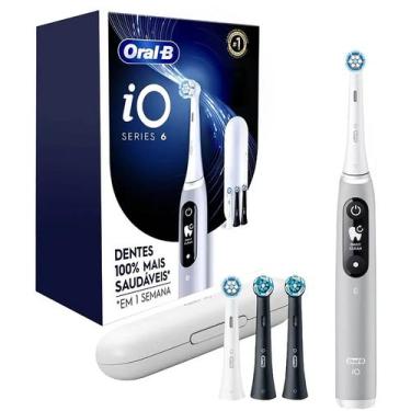 Imagem de Escova de Dente Elétrica Recarregável Oral-B - Series 6 iO com Estojo 