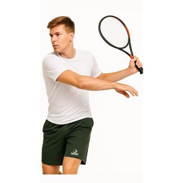Imagem de Shorts de Treino Masculino Verde Militar Summer Pro Beach Tenis Corrida Academia-Masculino