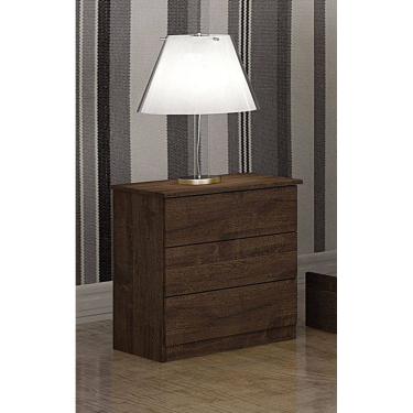 Imagem de Mesa de Cabeceira com 3 Gavetas - 028 -Canion - Star Móveis