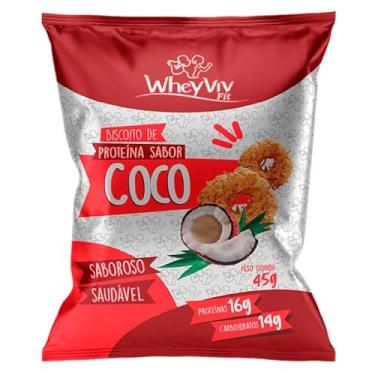Imagem de Biscoito de Coco - Wheyviv - 45g