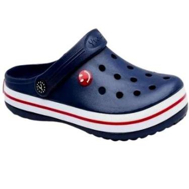 Imagem de Sandália Babuche Masculino Ultra Conforto Yvate 1815 Marinho N° 42-Masculino