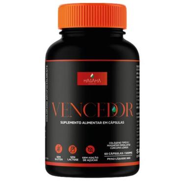 Imagem de Vencedor 60 cápsulas Colágeno Tipo II, Magnésio, vitaminas e +, saúde 