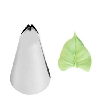 Imagem de Bico de confeitar folha 113 grande wilton