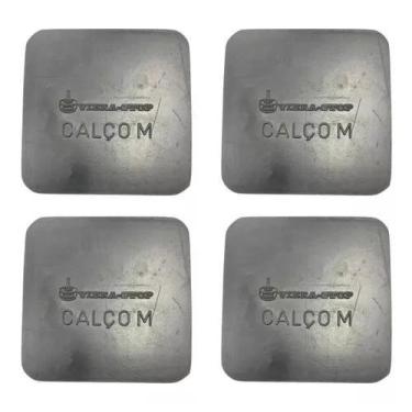 Imagem de Calco De Borracha Tamanho M Kit Com 4 Unidades 1.500kg - VIBRA STOP