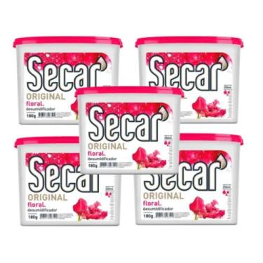 Imagem de 5 Antiumidade Mofo Secar 180g Antimofo Guarda Roupas Armários Pia Balc