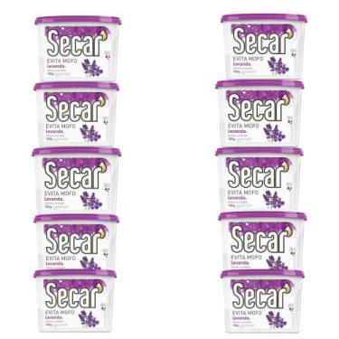 Imagem de 10 Evita Mofo Secar 180g Antimofo Para Closet Guarda Roupas Armários G