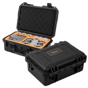 Imagem de GIXCEL Estojo Rígido De Transporte Sunnylife Para Dji Neo, Bolsa Armazenamento À Prova D'Água, Caixa Com Revestimento Choque, Conjunto Neo Fly More E Acessórios, Compatível Controle Remoto Rc-N3, Pr