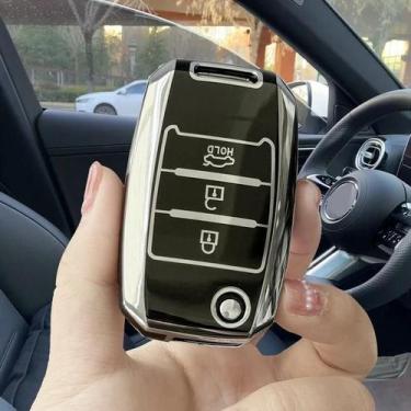Imagem de Capa De Chave De Carro KIA Shell TPU Fob Para RIO 3 K2 K3 K4 K5 Sporta