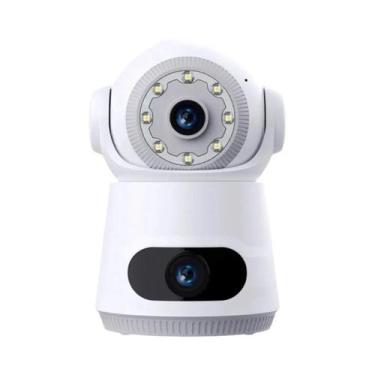 Imagem de Webcam Interna Inteligente De Lente Dupla 4K 8MP Cartão SIM 4G Visão N