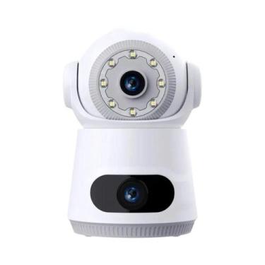 Imagem de Webcam Interna Inteligente De Lente Dupla 4K 8MP Cartão SIM 4G Visão N