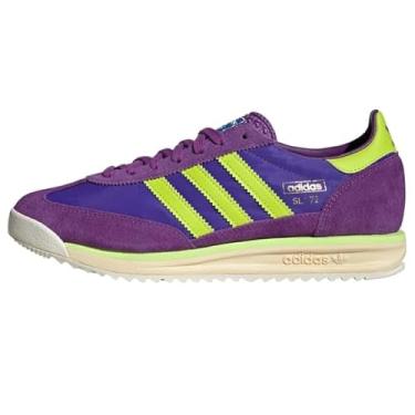 Imagem de adidas Actpur/Sslime/Supcol SL 72 RS Active PurpleSolar Slime/Cor do Fornecedor 42 EUA, Preto, 13 Wide