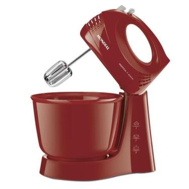 Imagem de Batedeira Prática B-44-R 400W 3 Veloc. Mondial Vermelho 110V, 110V