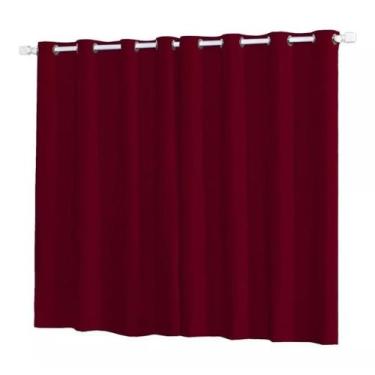 Imagem de Cortina para Sala Quarto Cozinha Escritório Tecido Oxford 2,00mx1,40m 