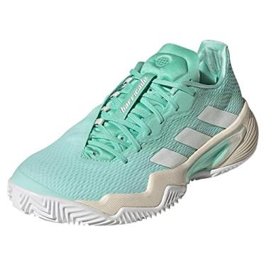 Imagem de adidas Tênis masculino Barricade, Verde fácil/branco/giz branco (argila), 10