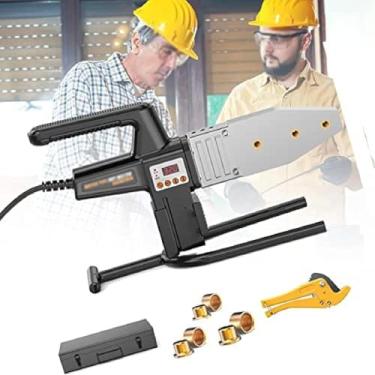 Imagem de Máquina De Solda De Tubo De Plástico Ppr Soldador De Fusão De Tubo Soldador De Fusão De Soquete Portátil Display Digital Máquina De Solda De Plástico Hot-melt Para Ppr Pe Pp, A