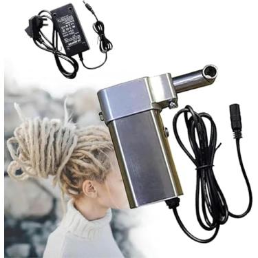 Imagem de Fabricante Portátil Instantâneo Elétrico Para Extensões De Cabelo De Trança Diy Fáceis - Máquina De Loc Mais Segura E Fácil Fabricante De Dreadlocks, 14mm