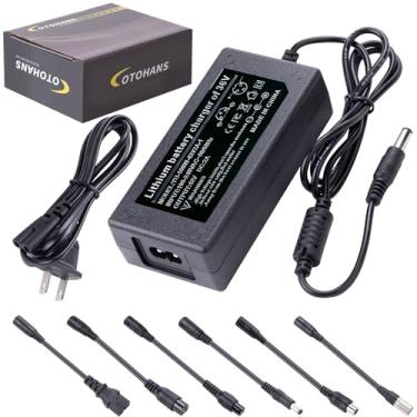 Imagem de 42V 2A Fast Scooter Charger Universal 7-in-1 Plug Replacement Charger Suitable for 36V 10S Lithium-Ion Battery Devices - Compatible with Razor, Voyage, Gotrax, Ninebot, Jetson