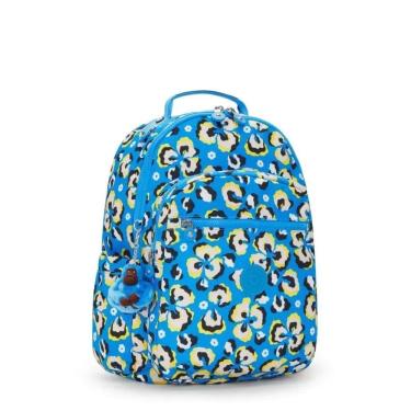 Imagem de Kipling Mochila Seoul Leopard Floral com Porta Notebook