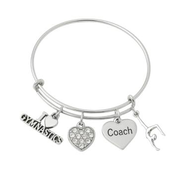 Imagem de Pulseira Infinity Collection para treinadores de ginástica, bracelete de ginástica, joias de ginástica para treinadores de ginástica