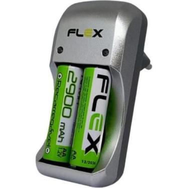 Imagem de Carregador De Pilhas Aa/Aaa/9V Fxc172P Bivolt Flex