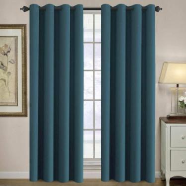 Imagem de Cortina Blackout H.VERSAILTEX com isolamento térmico 214x213cm azul-pe