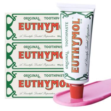 Imagem de Pasta de dente Euthymol Original Pink 110 mL (3,7 fl oz* 3) Pacote com