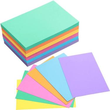 Imagem de Cartões de índice em branco Fainne 300 unidades 180 g/m2, cores variad