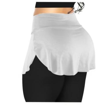 Imagem de saia tapa bumbum - topbrasil , Branco, M
