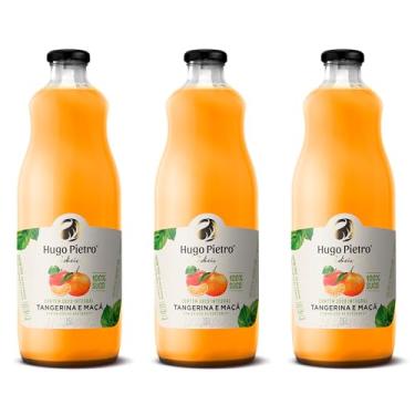 Imagem de Suco de Tangerina e Maçã Integral Hugo Pietro (1,5 L, SEM GLUTEN) (3 Unidades)