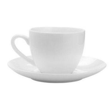 Imagem de Xícara com pires Clean Lyor 100 ml, Branco, 1